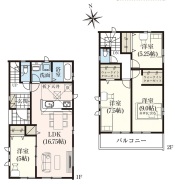 1号棟間取図